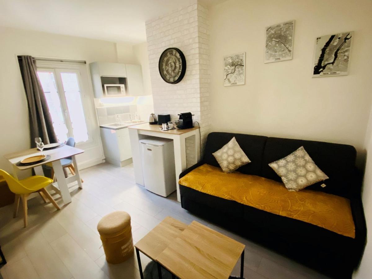 Enghien-Les-Bains: Studio Au Coeur Du Centre Ville. ภายนอก รูปภาพ